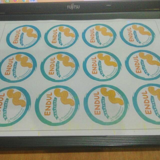 

Stiker label kemasan