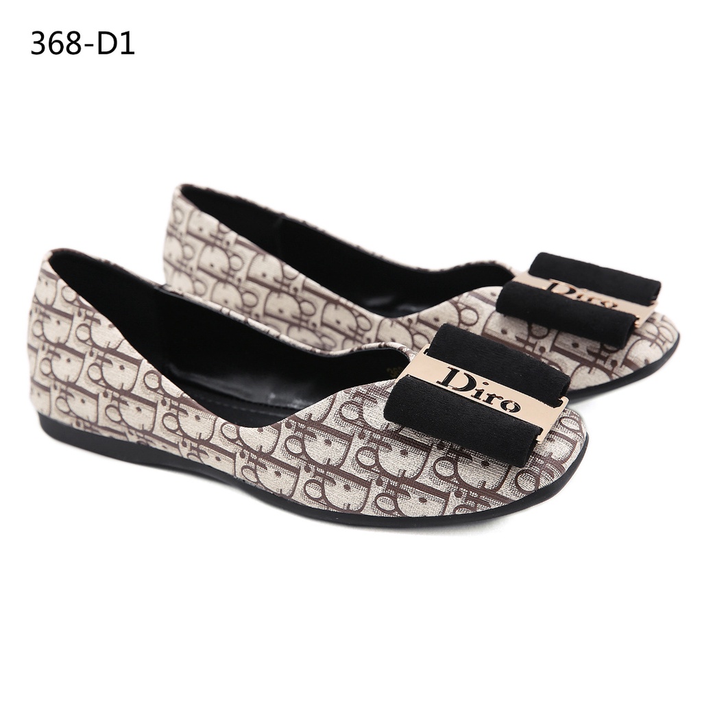 TC CD Logo Flat Shoes #368-D1