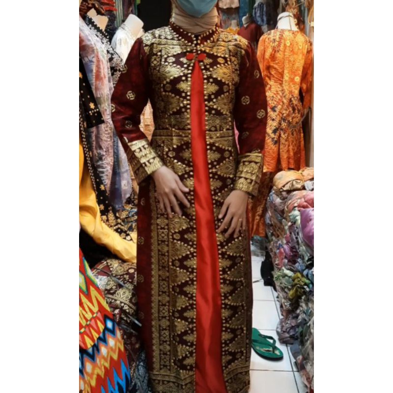 Gamis Songket Palembang