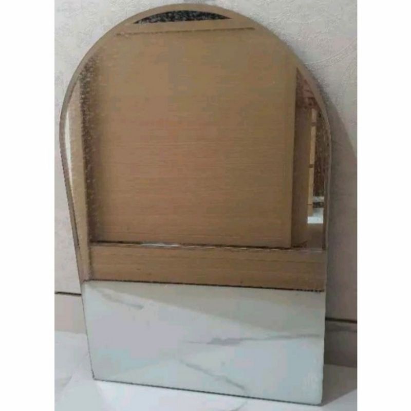 CERMIN WASTAFEL / CERMIN KAMAR MANDI / KACA WASTAFEL / KACA KAMAR MANDI OVAL