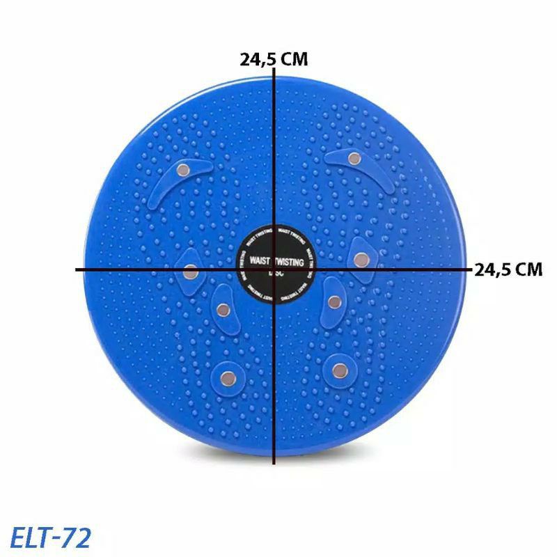 Waist Twisting Magnetic Plate/alat olah raga otot pinggang dan perut-2