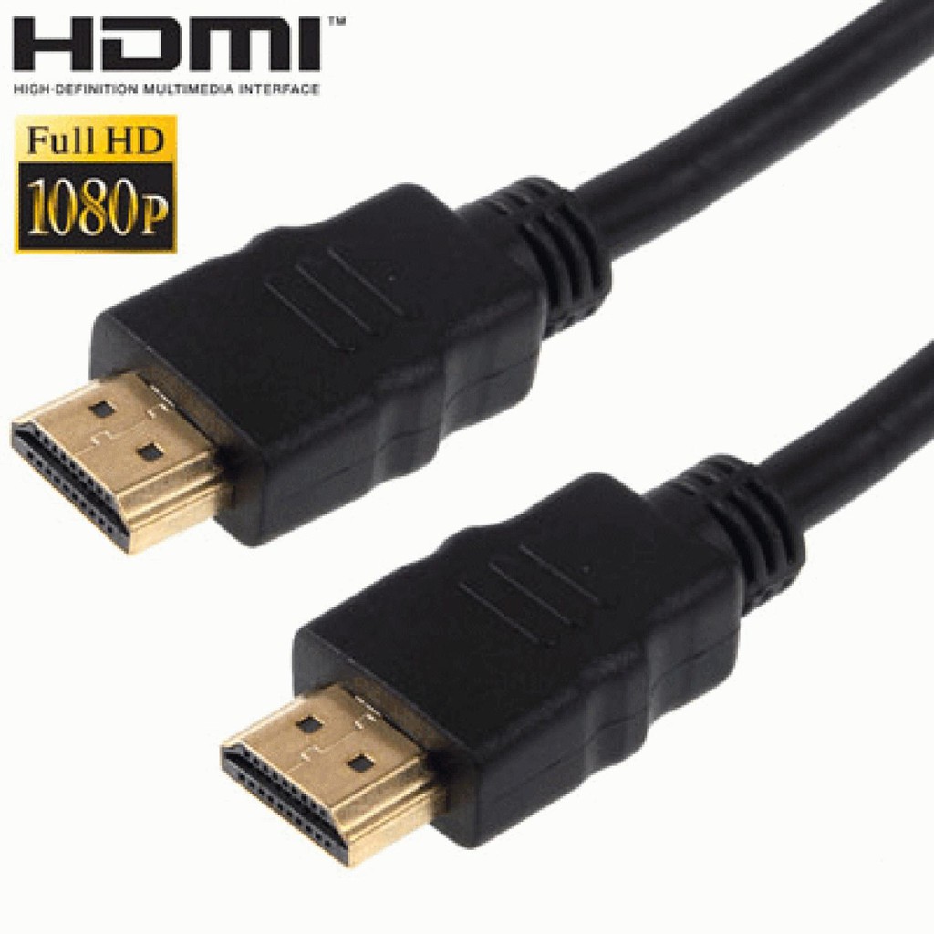 High Speed HDMI to HDMI Cable OD7.3mm Gold Plated 4K 10 Meter - HYX ( Al-Yusi )