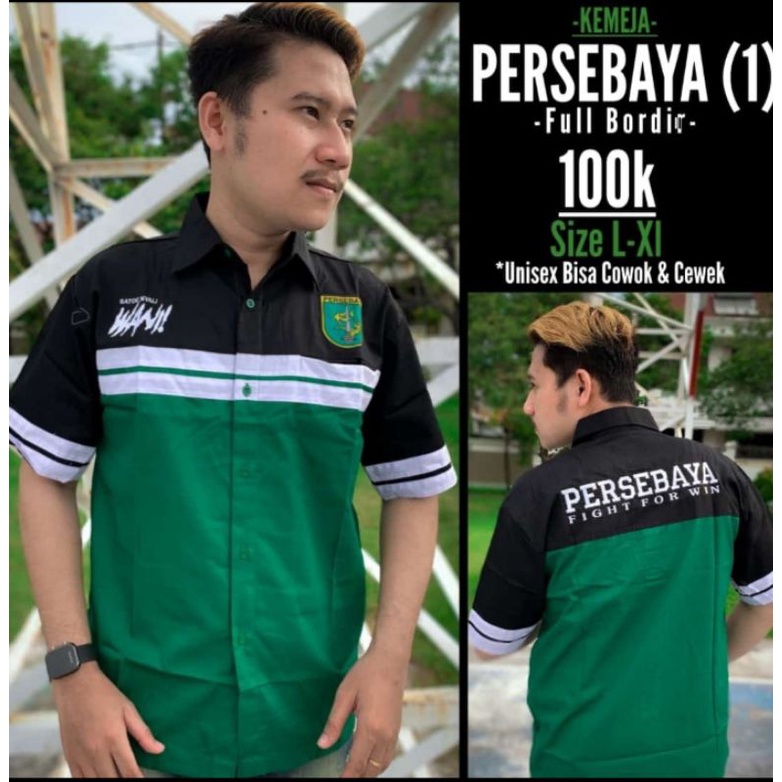 hem kemeja persebaya