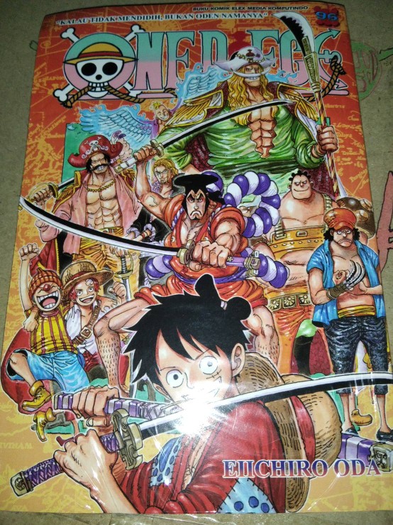 One Piece Vol 96 Eichiro Oda Elex Media Komputido Shopee Indonesia