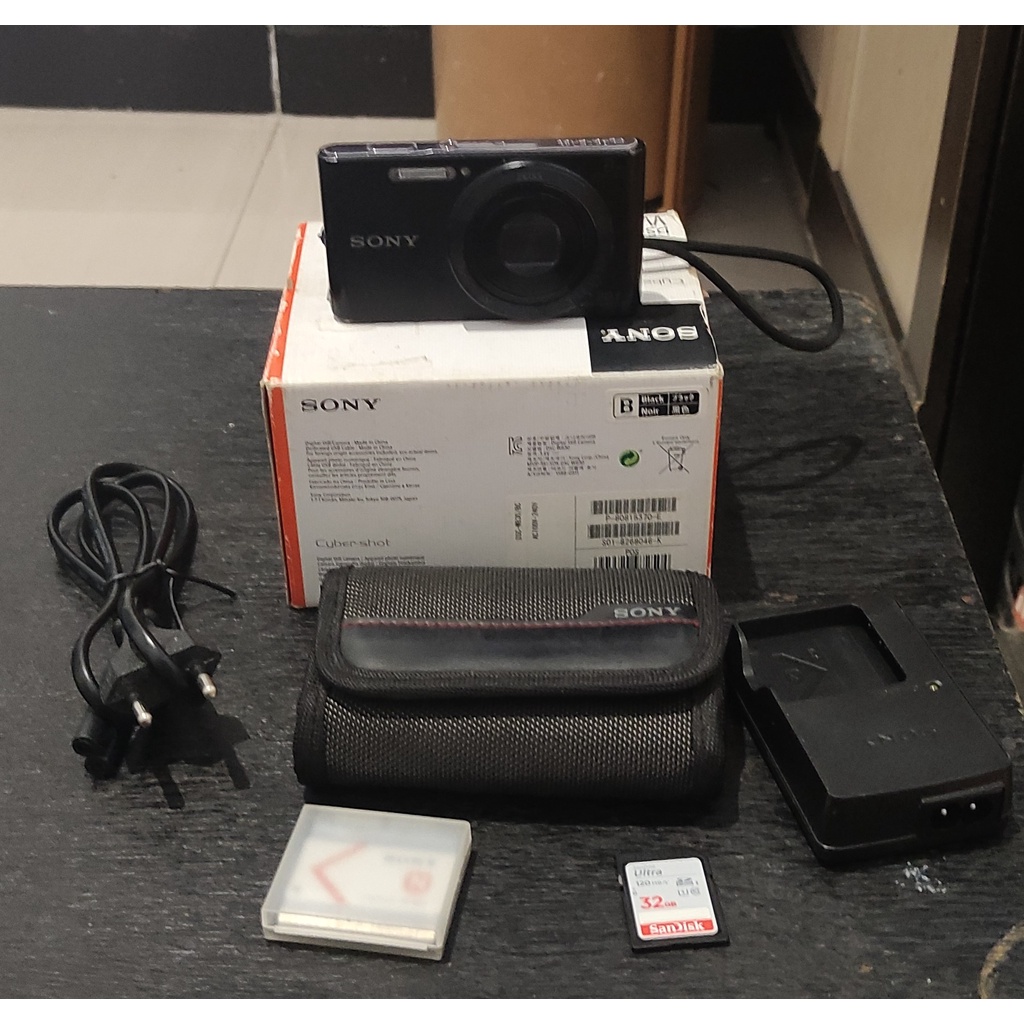 KAMERA DIGITAL SONY DSC W830 SECOND NORMAL FULLSET