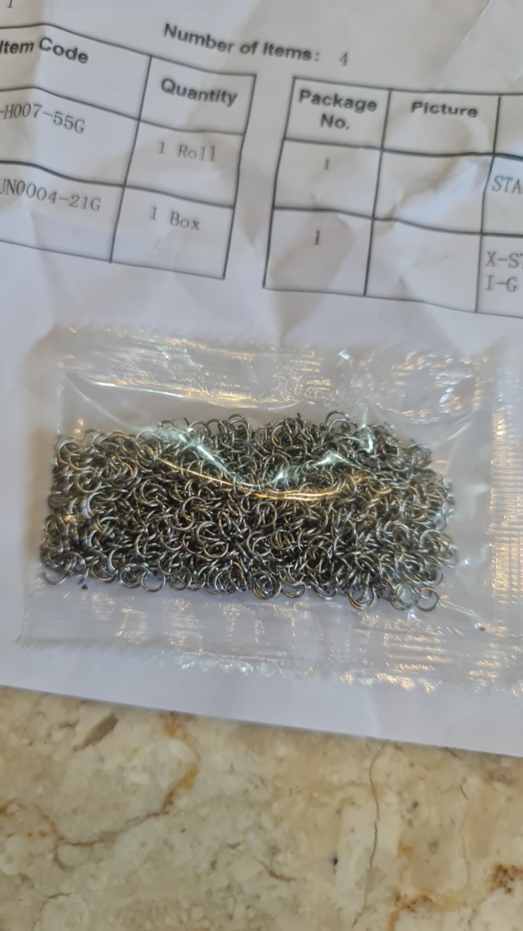 Ready Stock 50000pcs 304 Stainless Steel Open Jump Rings Metal Connectors For Diy Jewelry Crafting And Keychain Accessories