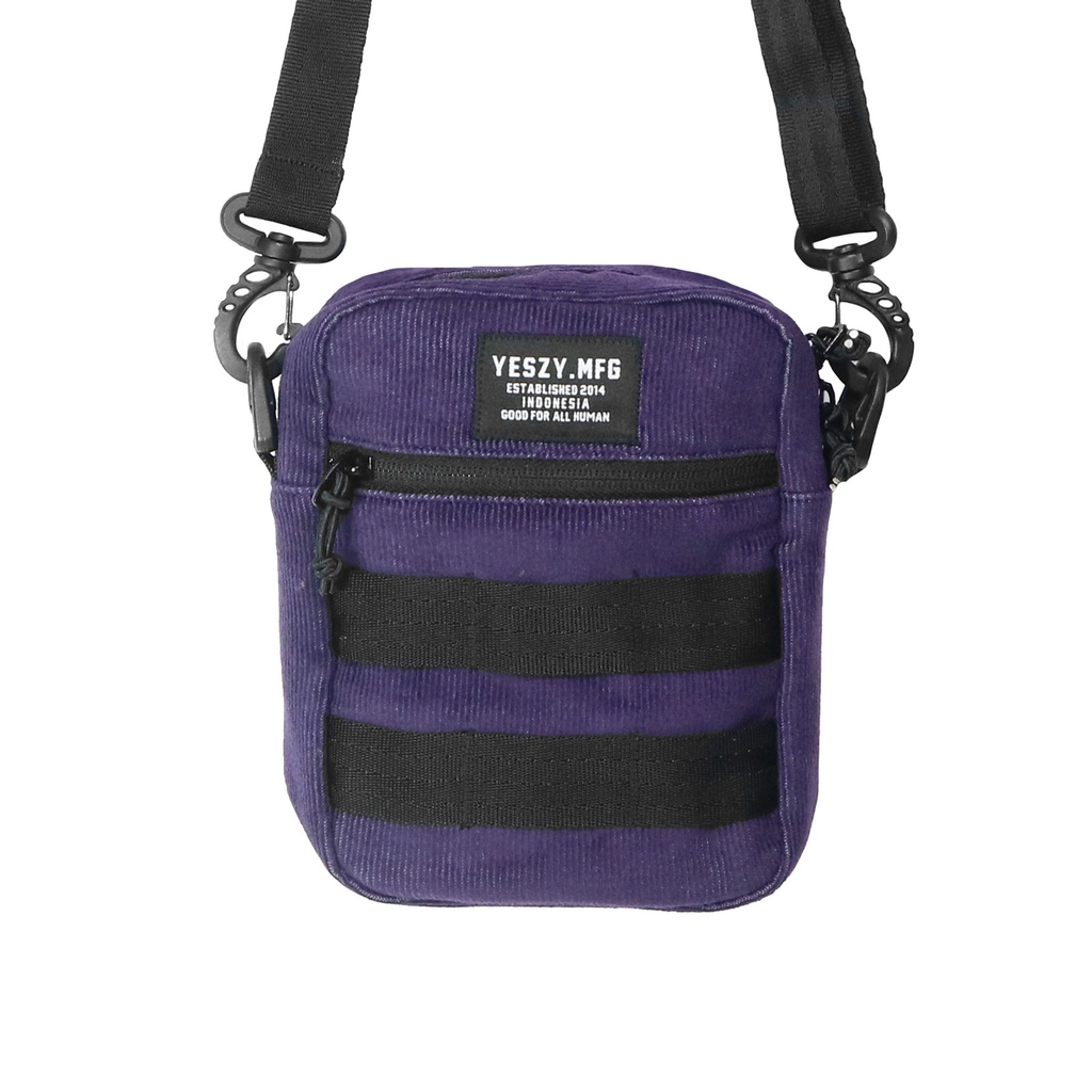 YESZY.MFG Shoulder Bag General Corduroy Purple