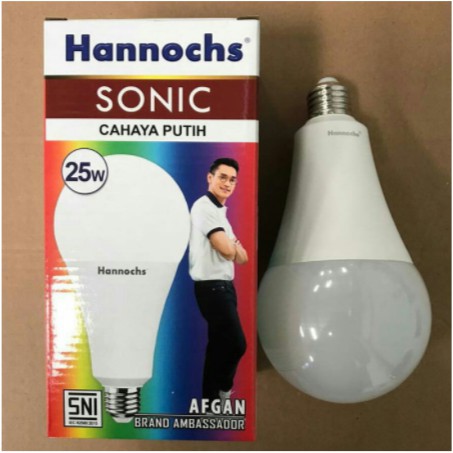 Hannochs Lampu LED / Bohlam LED SONIC 25 watt / 25W Cahaya Putih