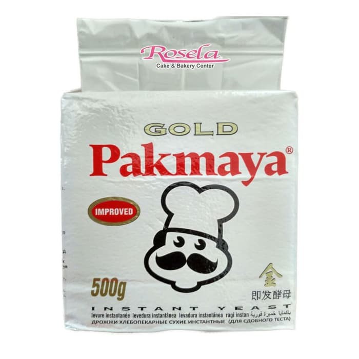 Pakmaya Gold Instant Dry Yeast 500 gram - Ragi Kering Instant Pakmaya