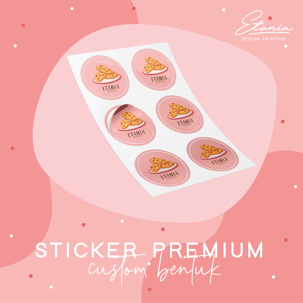 

Sticker premium waterproff / sticker waterproff murah / sticker vinyl custom