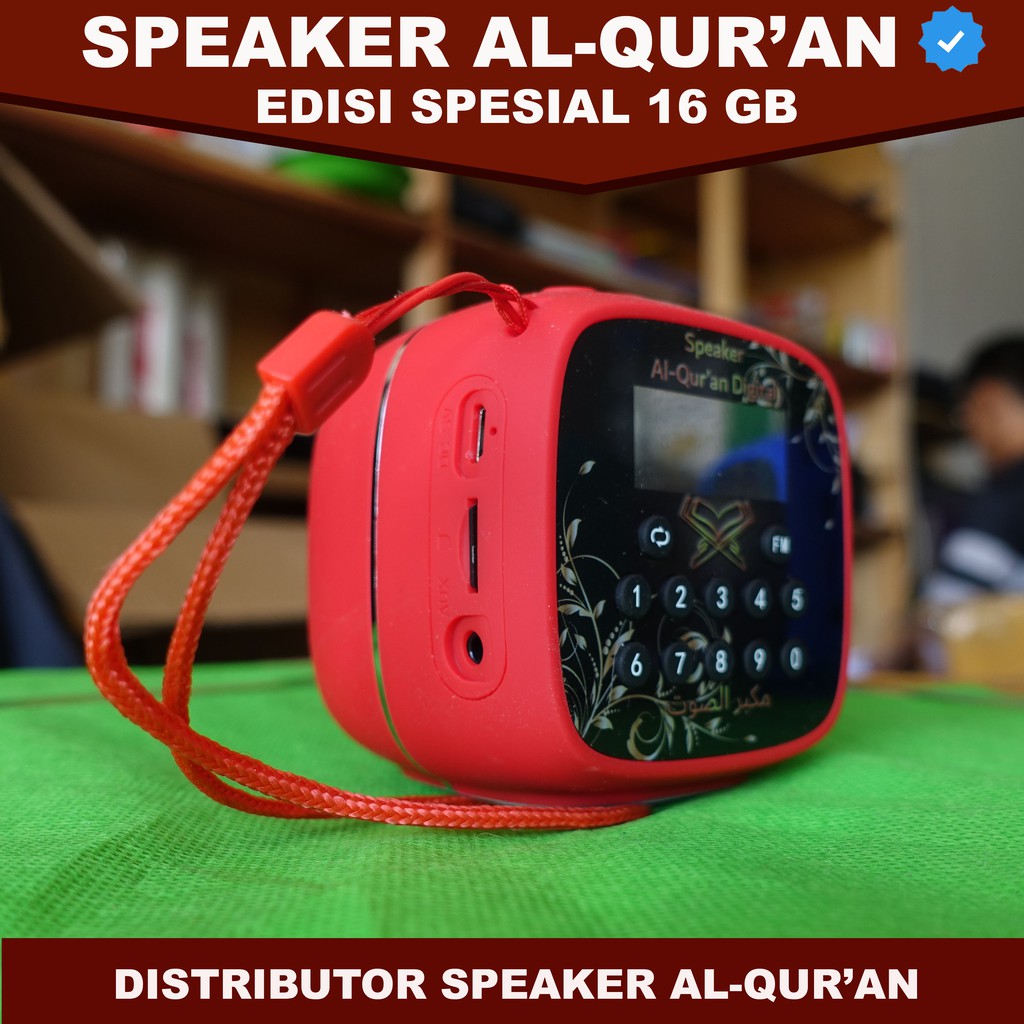 Speaker Murottal Al-Quran V600 mini konten terlengkap
