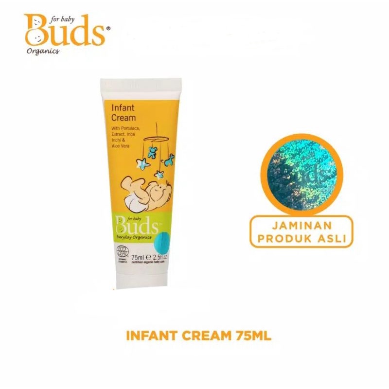 Buds Organics Infant Cream 75 ml / cream bayi