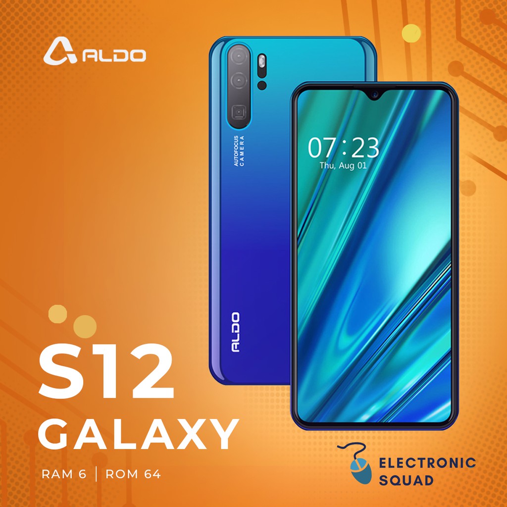 Smartphone HP ALDO S12 Galaxy – 4G LTE RAM 6 ROM 64