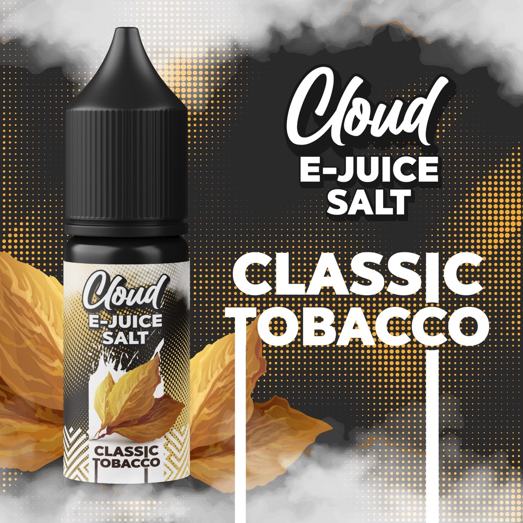 SALT CLOUD JUICE SALT CLASSIC TOBACCO 10MG 20MG 15ML