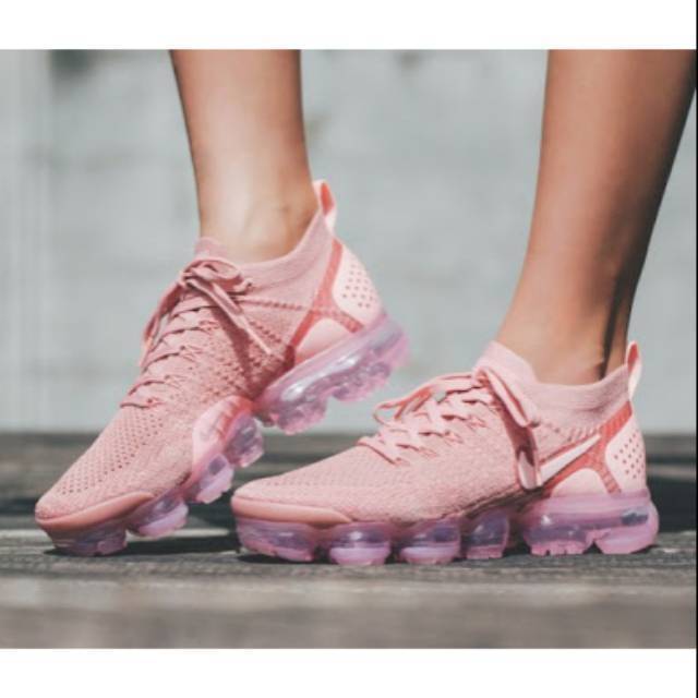 nike air vapormax flyknit 2 rust pink