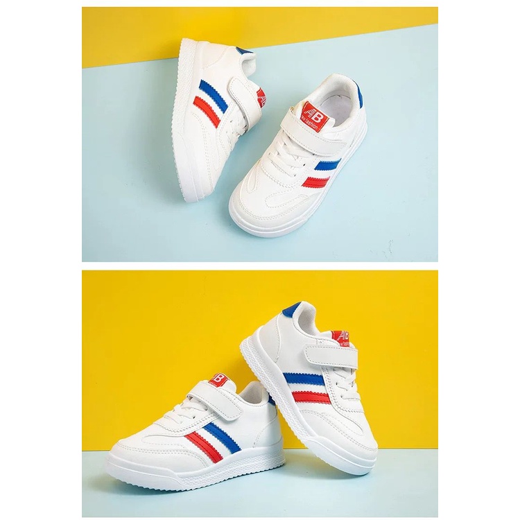 (Kiddiwear) Sepatu Sneaker Anak / Sepatu Anak Casual  Import Usia 3-8 Tahun MBK91