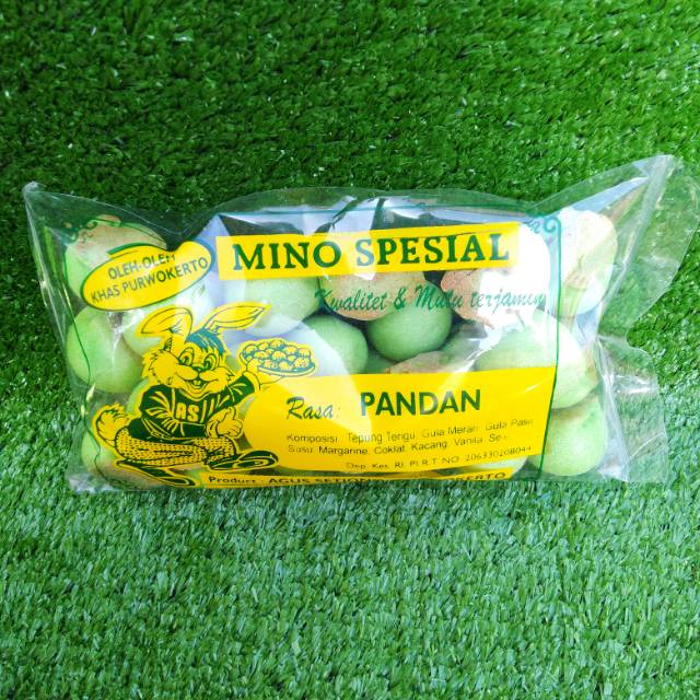 

MAKANAN CEMILAN KHAS PURWOKERTO (BANYUMAS) MINO RASA PANDAN