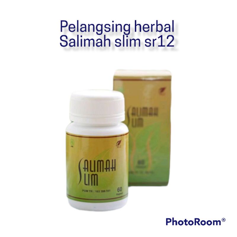 KAPSUL PELANGSING SALIMAH SLIM ORIGINAL bpom susut perut obta diet alami pelangsing herbal melancark