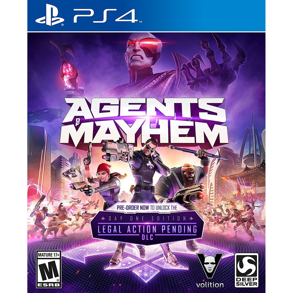 PS4 AGENTS MAYHEM