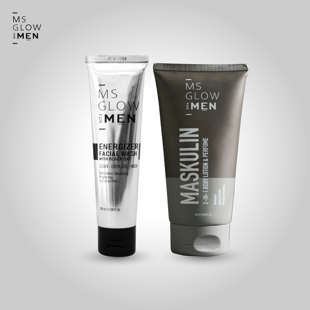 Energizer Facial Wash + Maskulin - MS GLOW FOR MEN