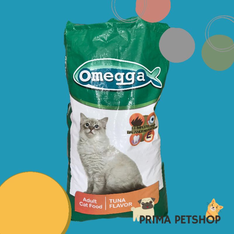 OMEGGA CAT FOD / Makanan kucing kering merek omega 1kg