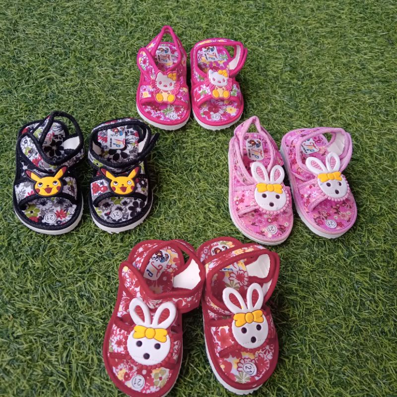 Alula Sandal anak perempuan Motif Lucu Usia 1 - 2 Tahun TERMURAH !!!