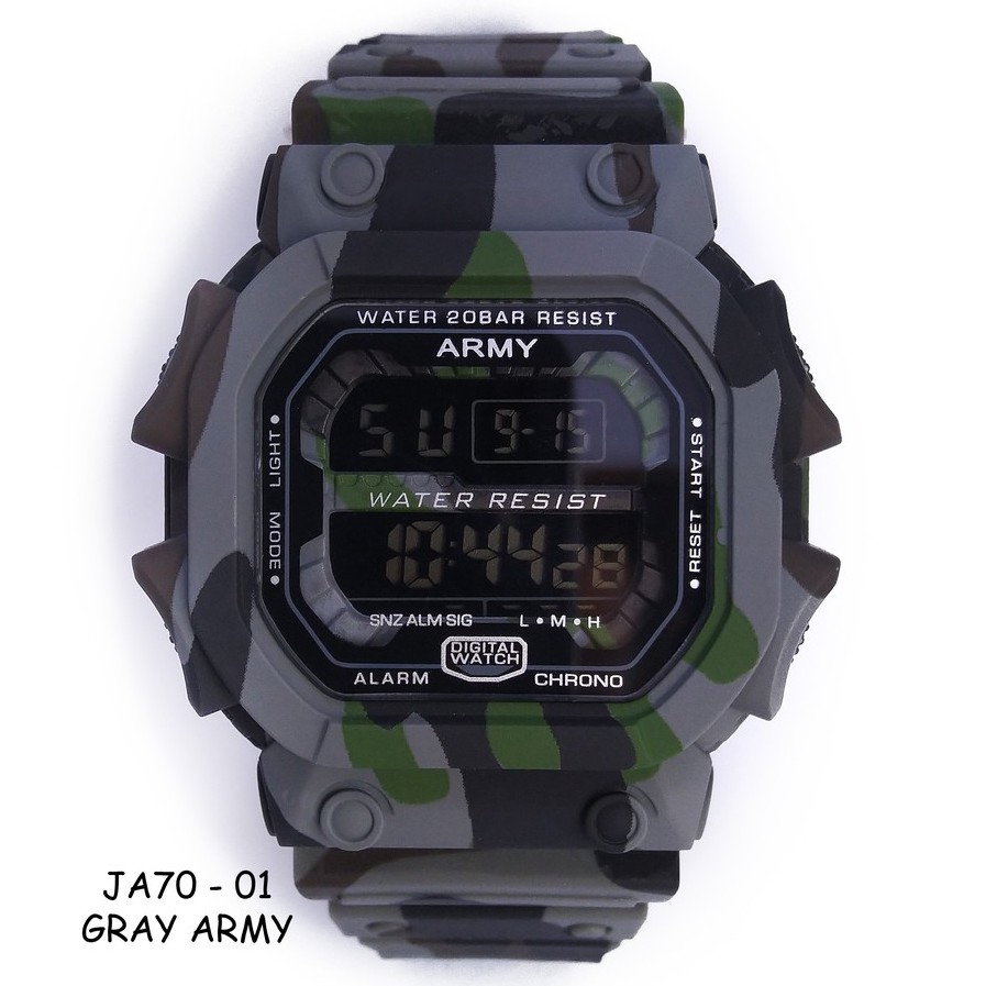 JAM TANGAN PRIA DIGITAL ARMY JA7001