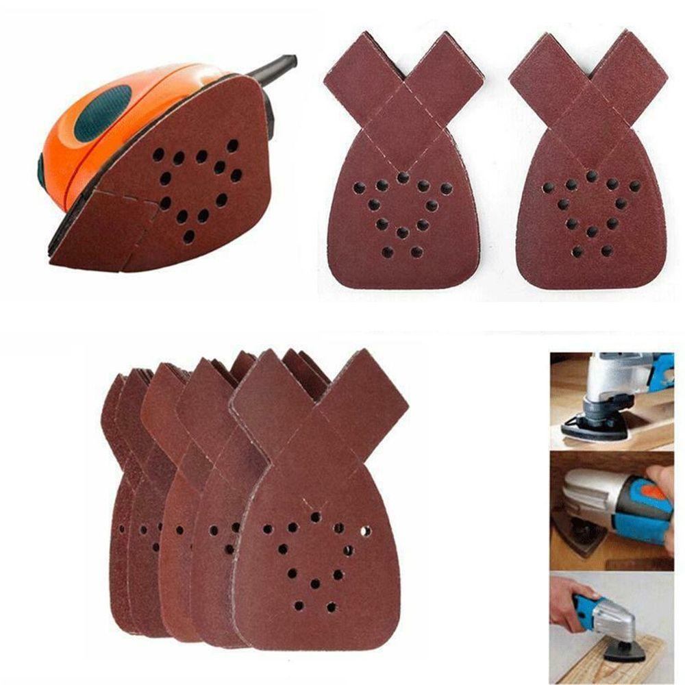 Nanas 10PCS Amplas Tikus Lembaran Tools Discs Black Decker Sander Detail Amplas Pads