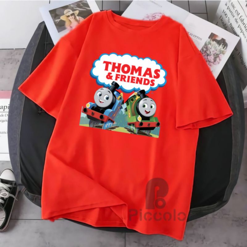 baju kaos anak thomas bahan premium