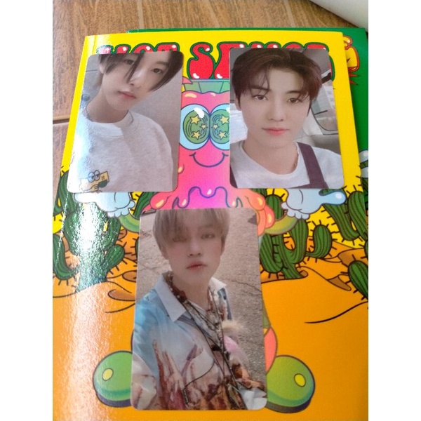 Photocard CAFE NCT DREAM Jaemin Cafe , Renjun Cafe , Chenle Chilling