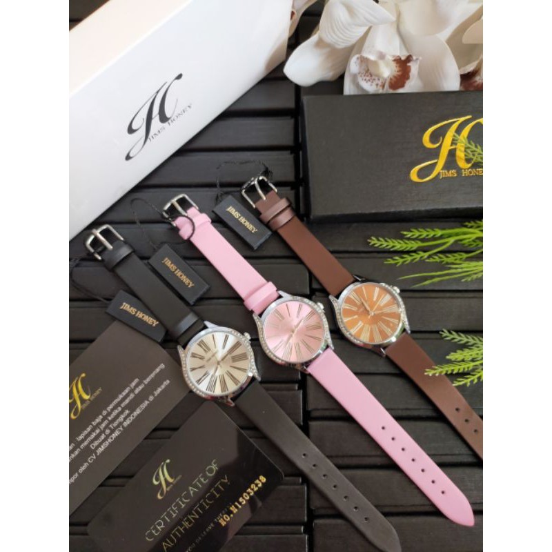 jam tangan wanita 8125 jims honey
