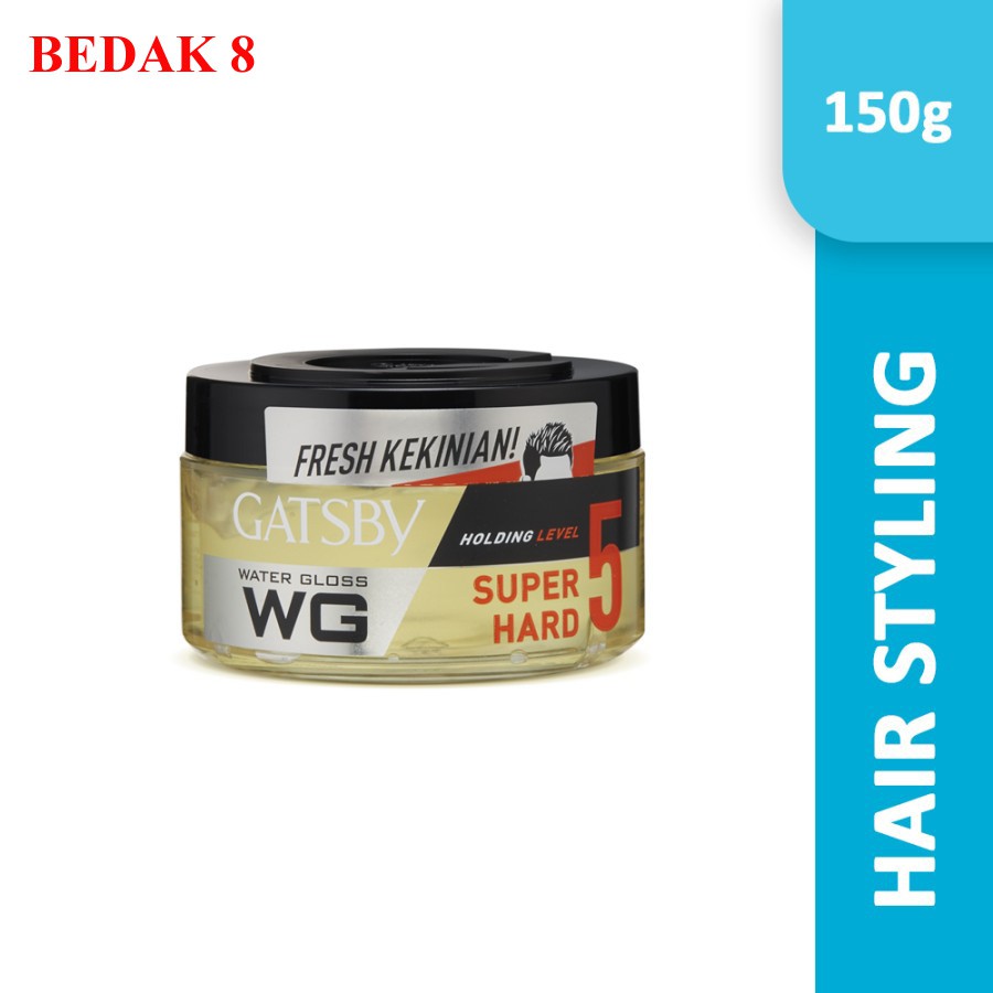 Gatsby Water Gloss 150 gr | Hyper Solid | Super Hard