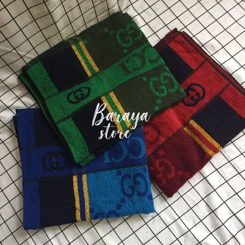 Handuk Gucci Jumbo 80x150 - Handuk Mandi Dewasa - Handuk Tebal - Handuk Murah - Handuk Gucci Terlari