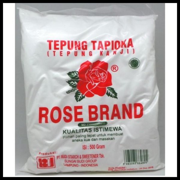 

Tepung Tapioka Rose Brand (500 gram)