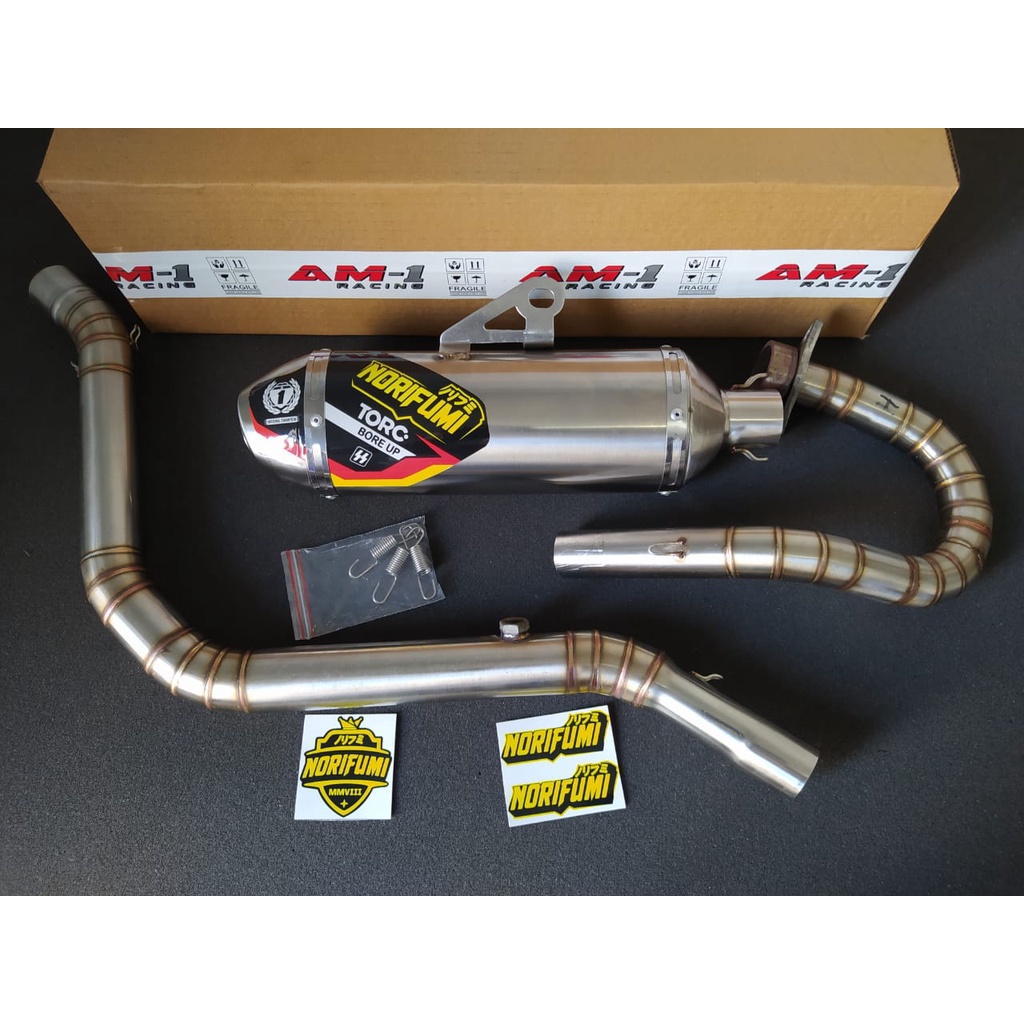 Kenalpot Knalpot Racing Norifumi Torc Boreup Bore Up Crf 250 Rally Klx 250 230