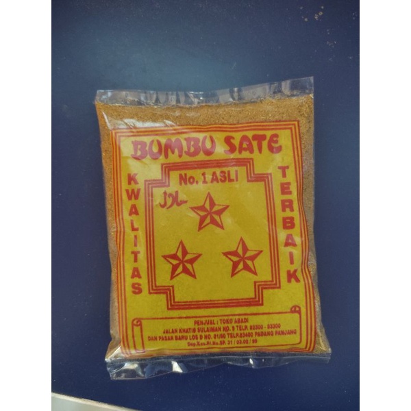 

bumbu sate asli
