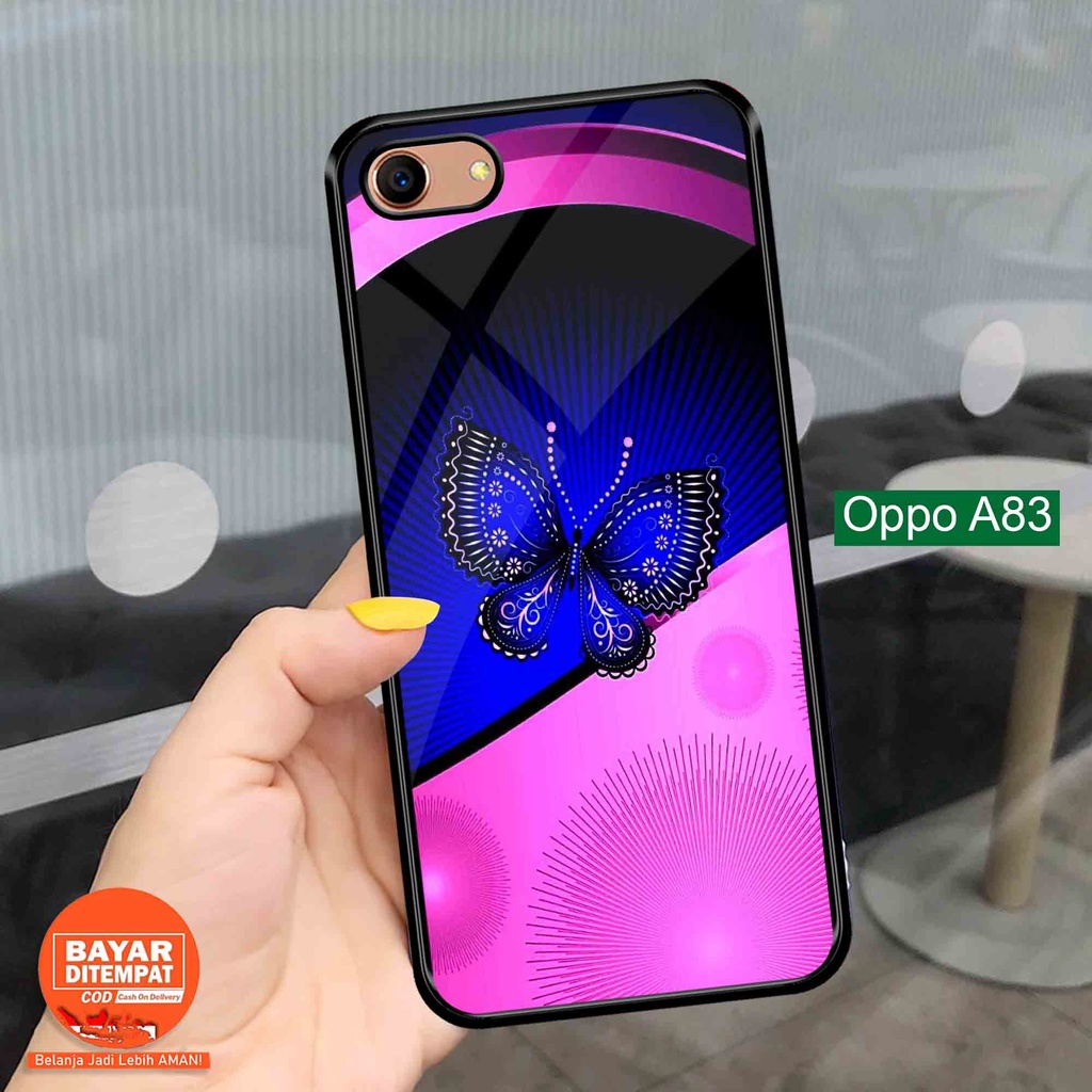 Case Oppo A83 - Case Glossy A83 [ Dream Kupu 1 ] - Hardcase Oppo A83 - Softcase Oppo A83 - Cassing E