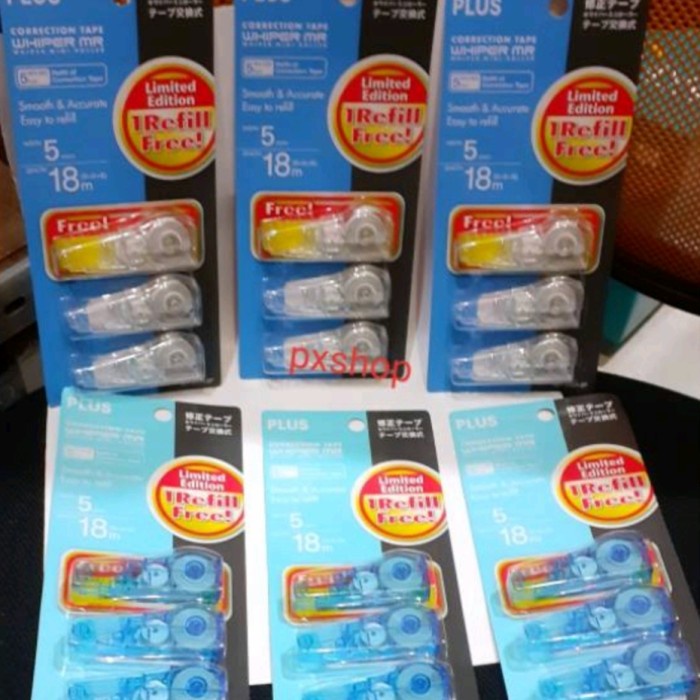 

Limited Refill Tip Ex Correction Tape Plus Wh-605 / Wh-635 Berkualitas