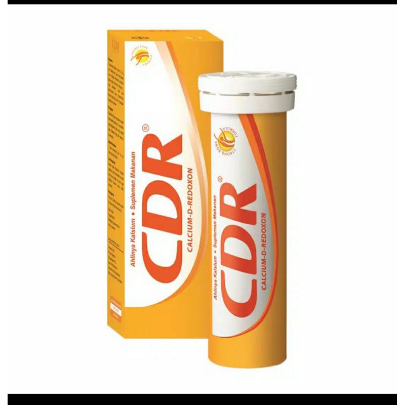 CDR  isi 10 tablet / VITAMIN C / KALSIUM