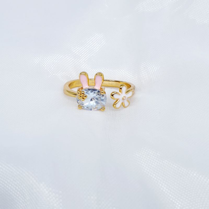 Cincin anak Remaja new fashion korea uniq rabbit all size