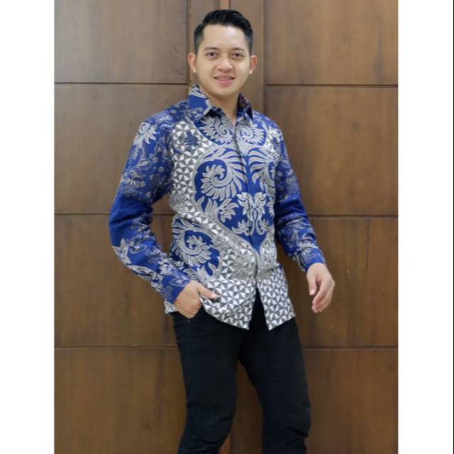 Kemeja furing katun batik sragenan