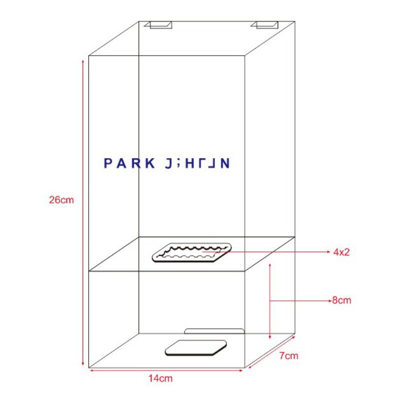 LIGHTSTICK PARK JIHOON / PELINDUNG LIGHTSTICK PARK JIHOON