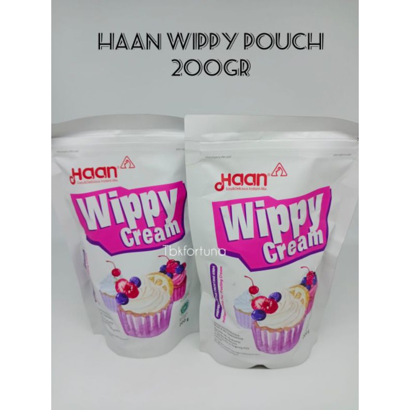 

Haan Wippy Cream pouch 200gr