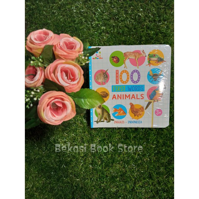 Ready Stok Opredo 100 First Words : Animals