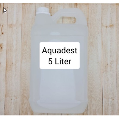 Aquadest 5 Liter / Air Suling 5 Liter