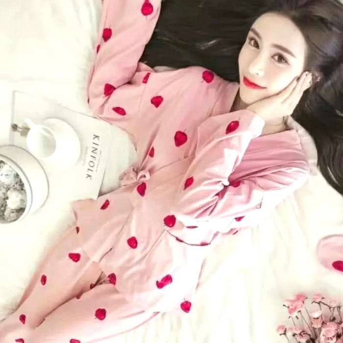Piyama Wanita/ Piyama Kaoos/ Piyama Kimono/ Baju Tidur Wanita