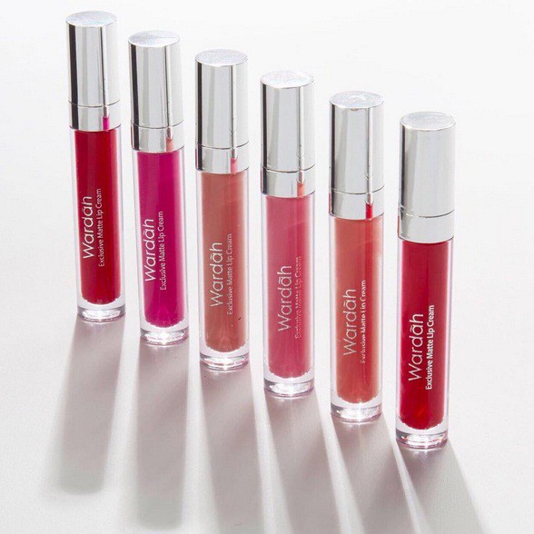 (02/07/08/12) lipstik wardah / wardah exclusive matte lip cream   red dicted