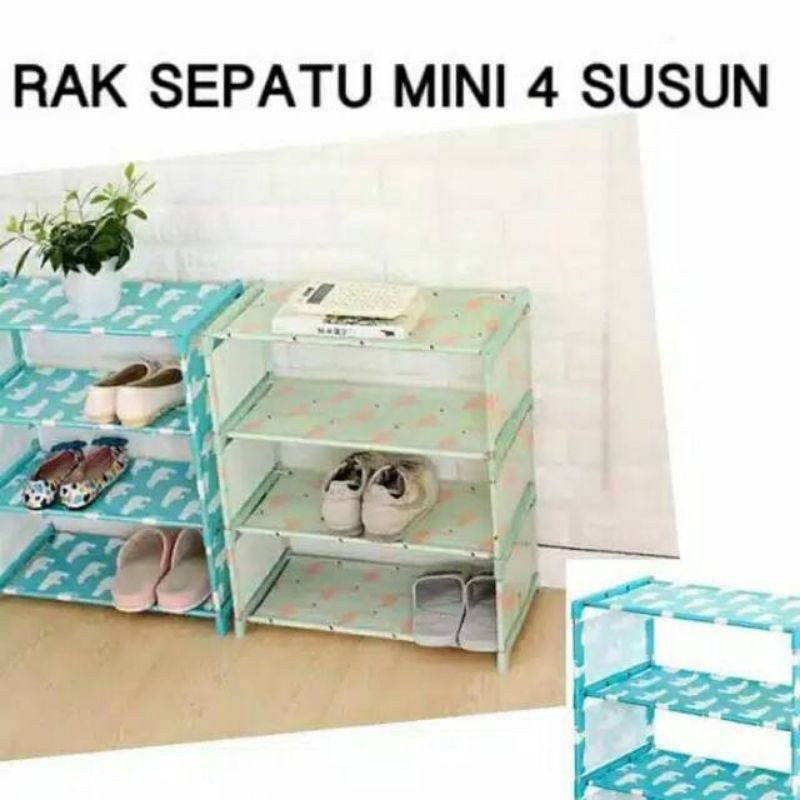 Rak Sepatu Mini Portable