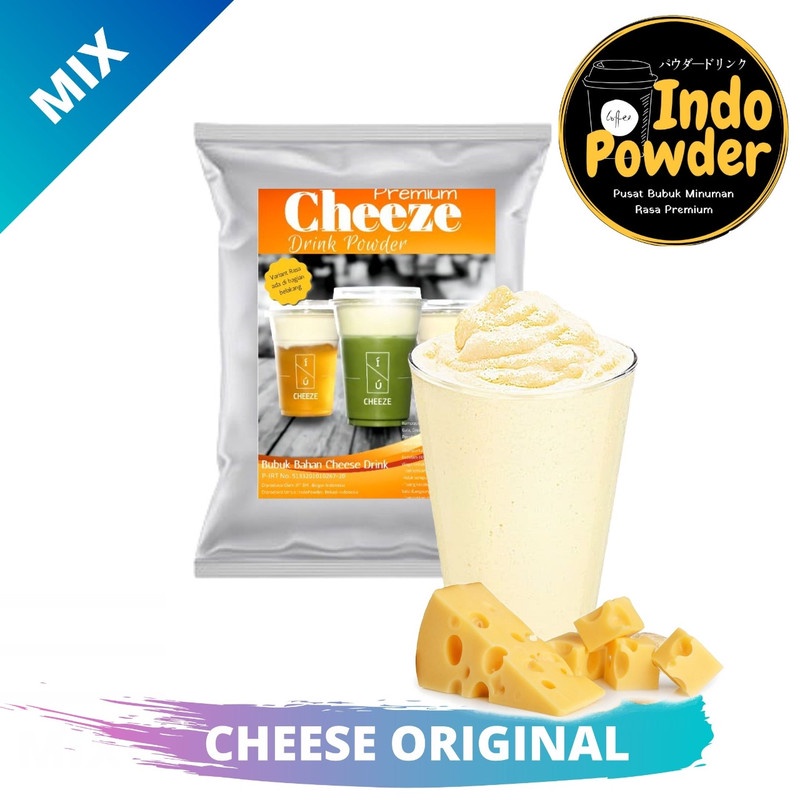 

INDOPOWDER MIX 250 G CHEESE ORIGINAL BUBUK MINUMAN