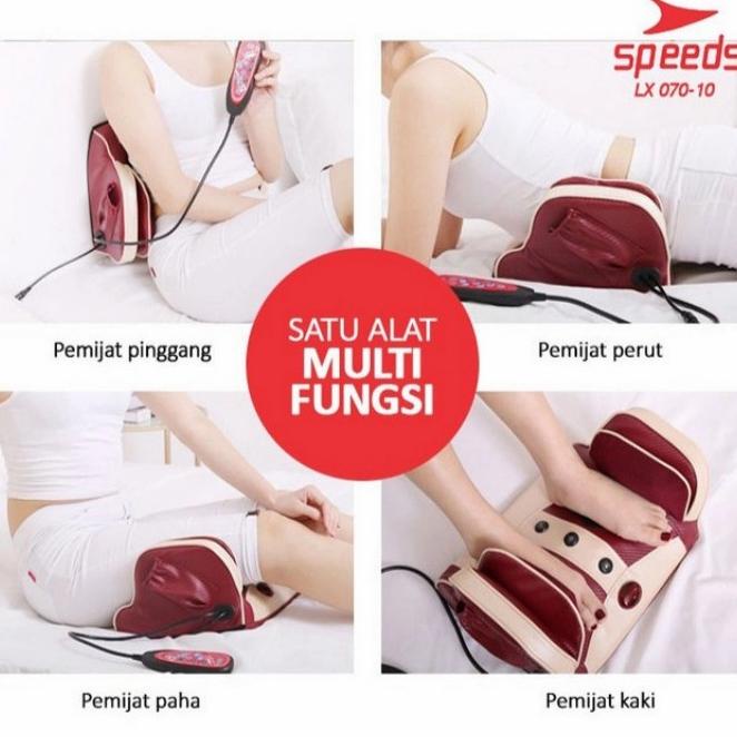 Alat Pijat Punggung Multifungsi Bantal Pijat Terapi Refleksi Kesehatan